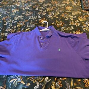 Ralph Lauren Black Label Purple Polo Shirt